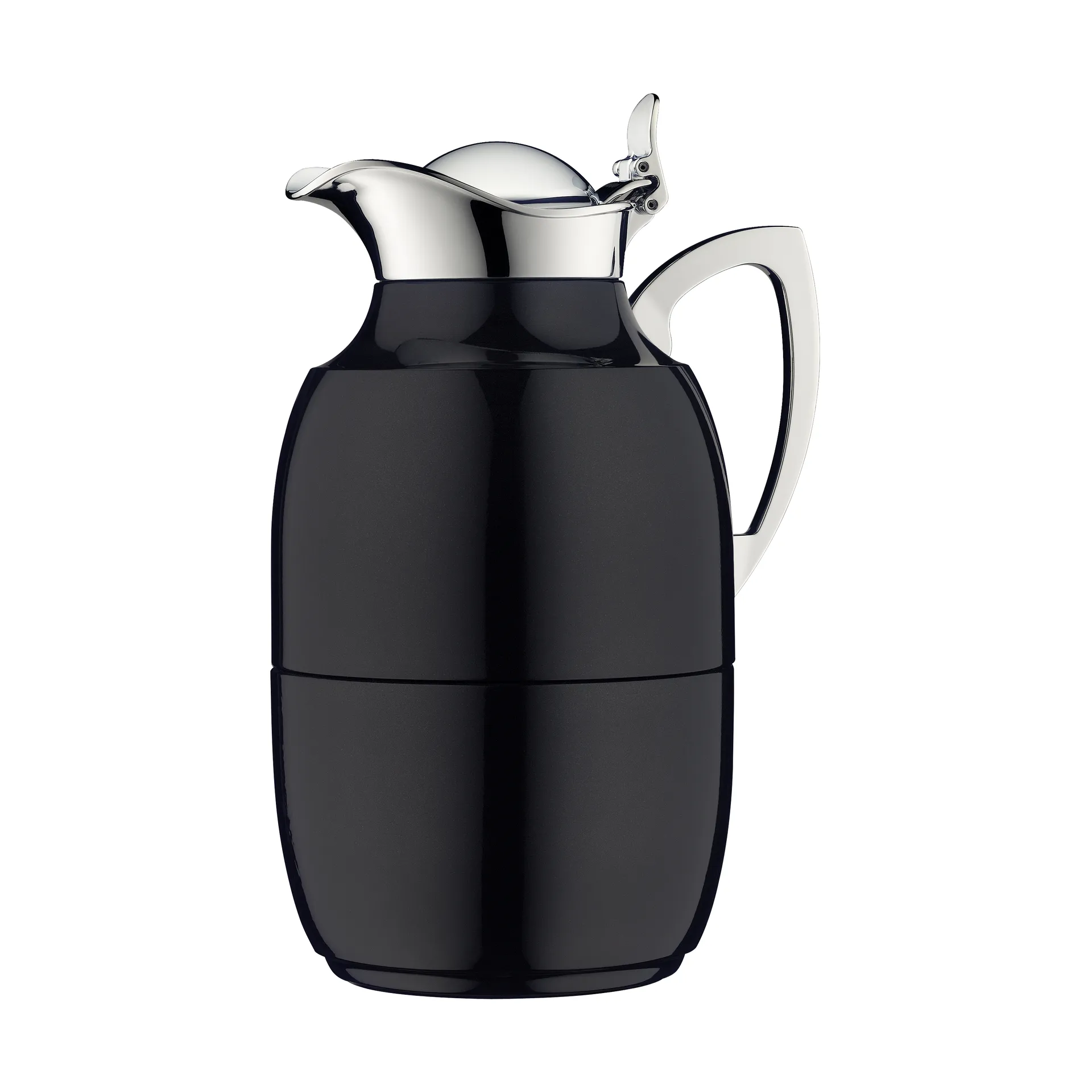 Juwel 保温ジャグ 1 l, Blank Black-Stainless Steel Alfi