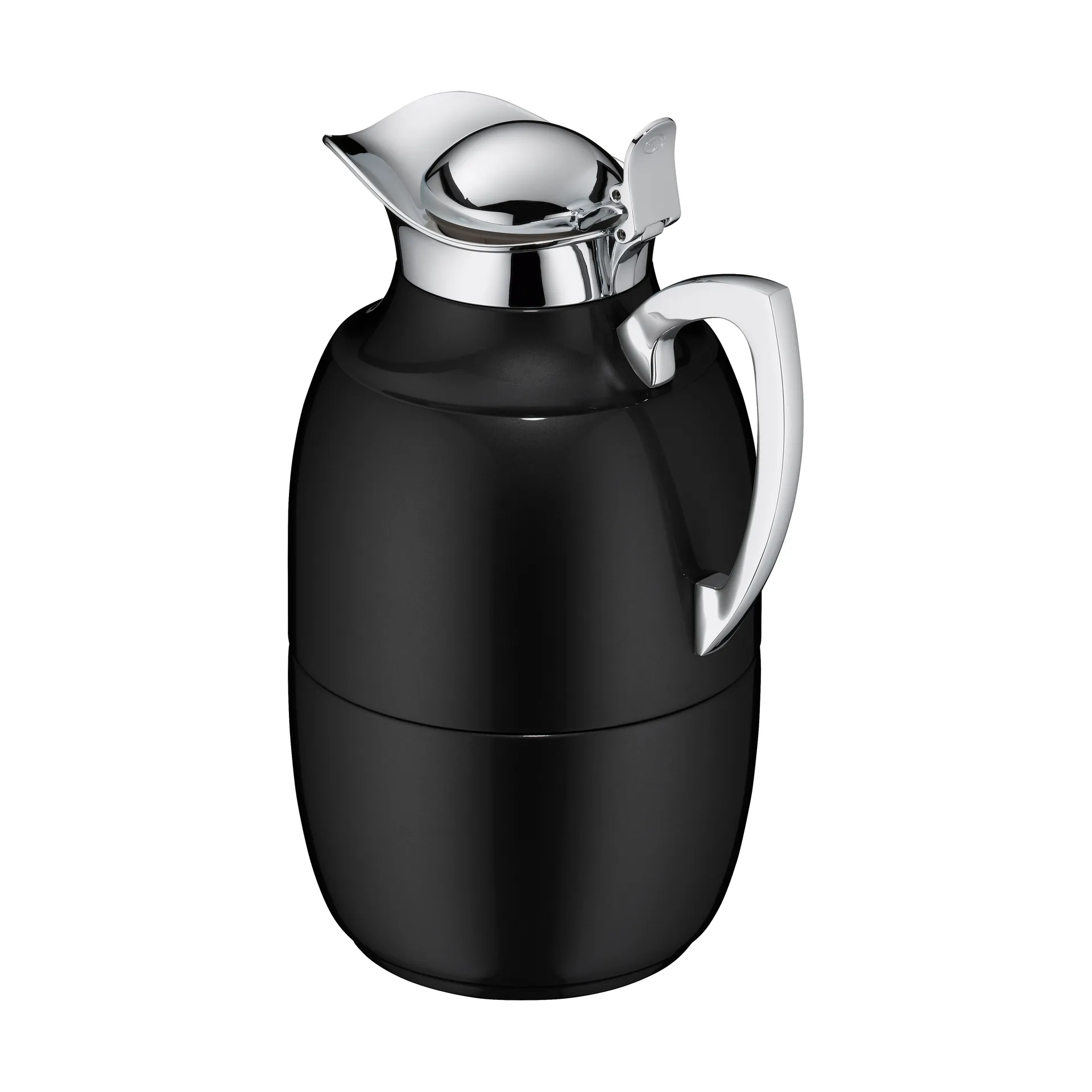 Juwel 保温ジャグ 1 l, Blank Black-Stainless Steel Alfi