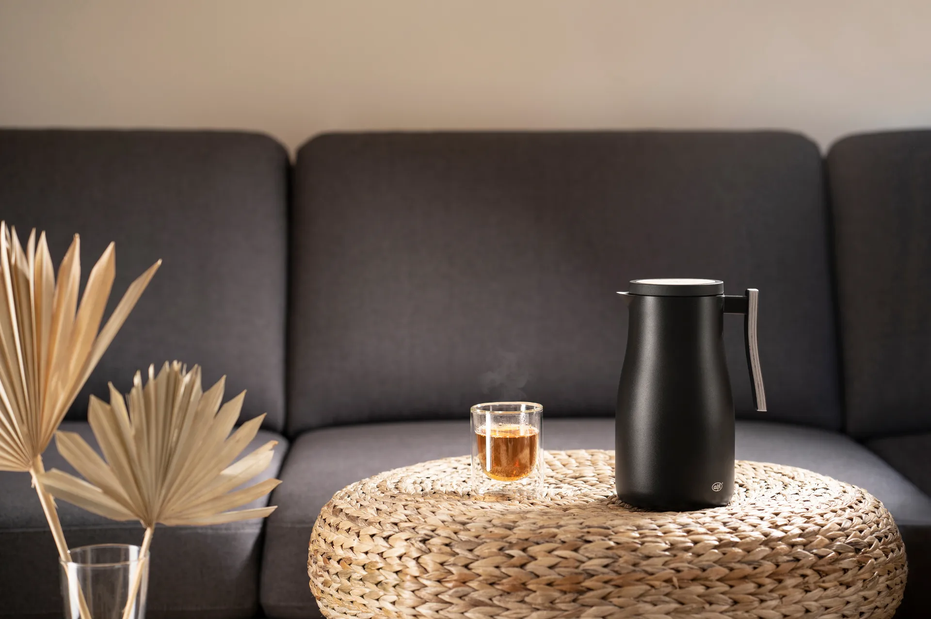 Studio Allure 保温ジャグ 1 l, Matt black Alfi