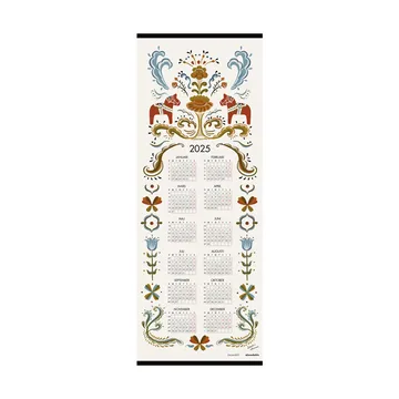 ダーラヘスト カレンダー 2025 - 35x90 cm - Almedahls | アルメダールズ