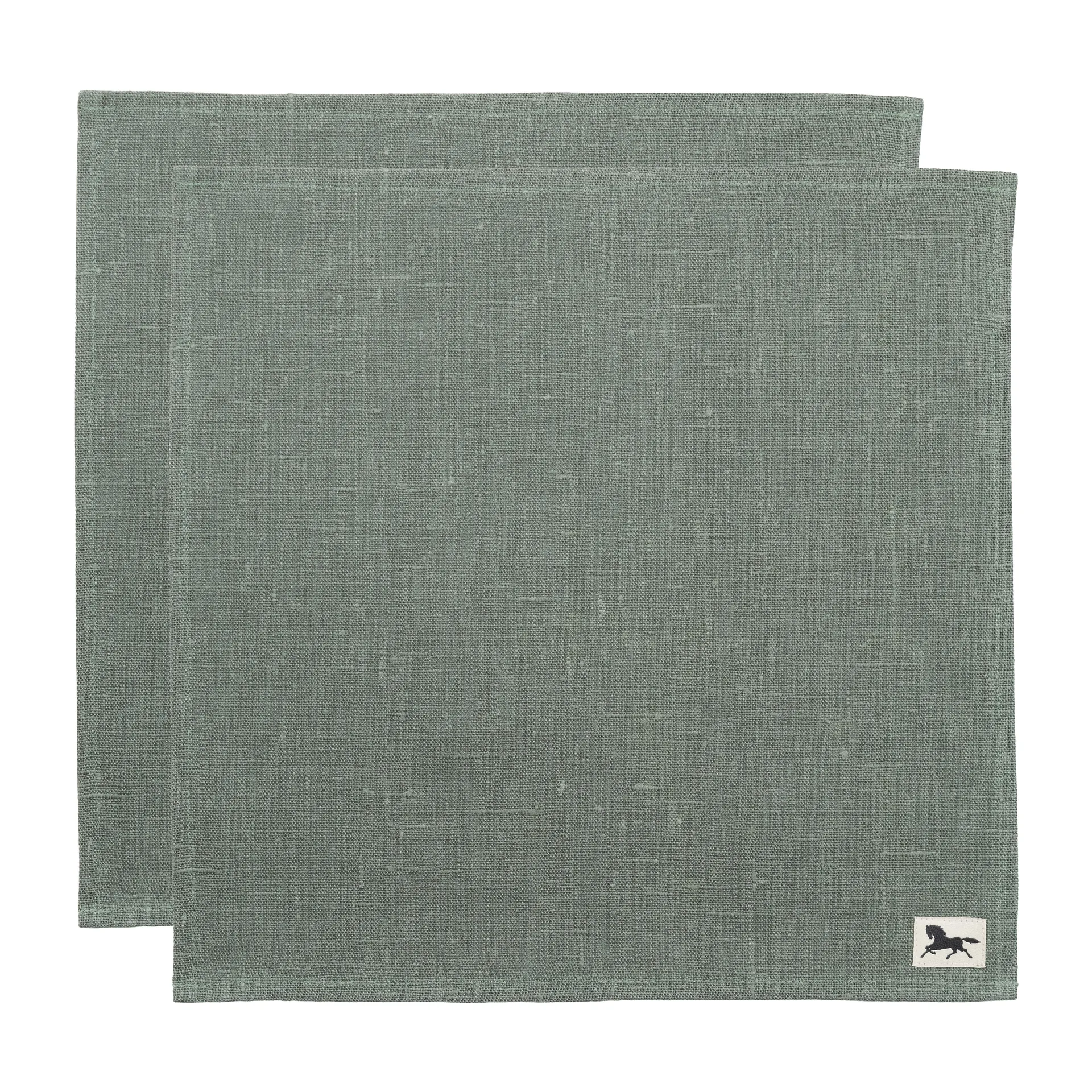 リネンナプキン 32x32 cm 2パック, Green Almedahls | アルメダールズ