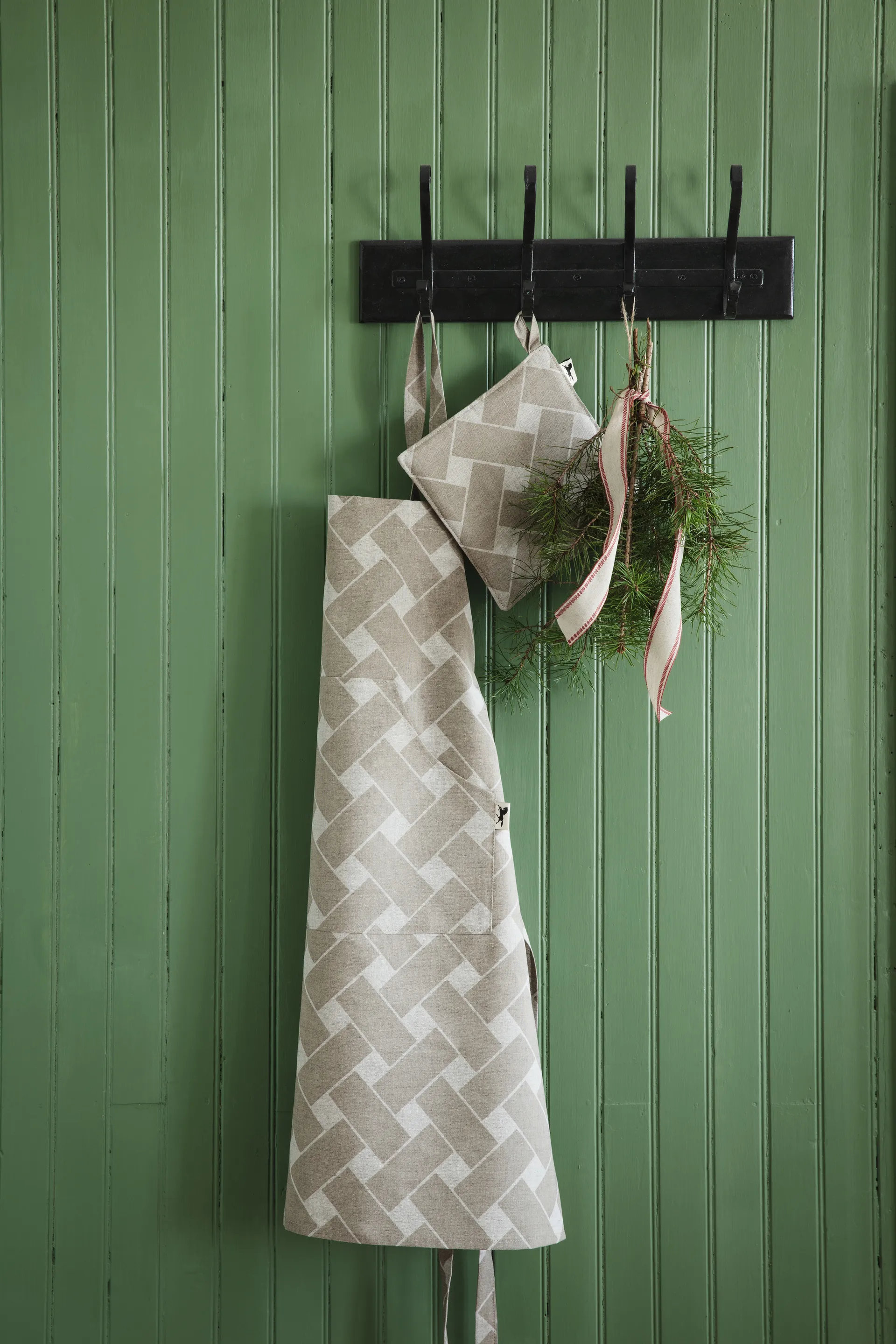 Basket XL 鍋ホルダー 23x23 cm, Natural taupe Almedahls | アルメダールズ