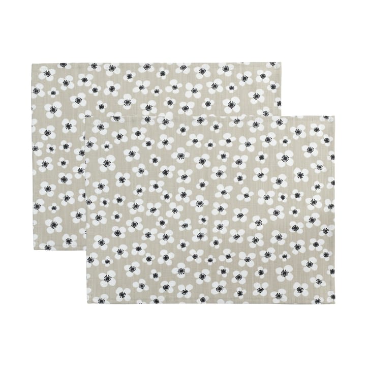 Belle Amie ランチョンマット 2枚, Beige, 34x45 cm Almedahls | アルメダールズ