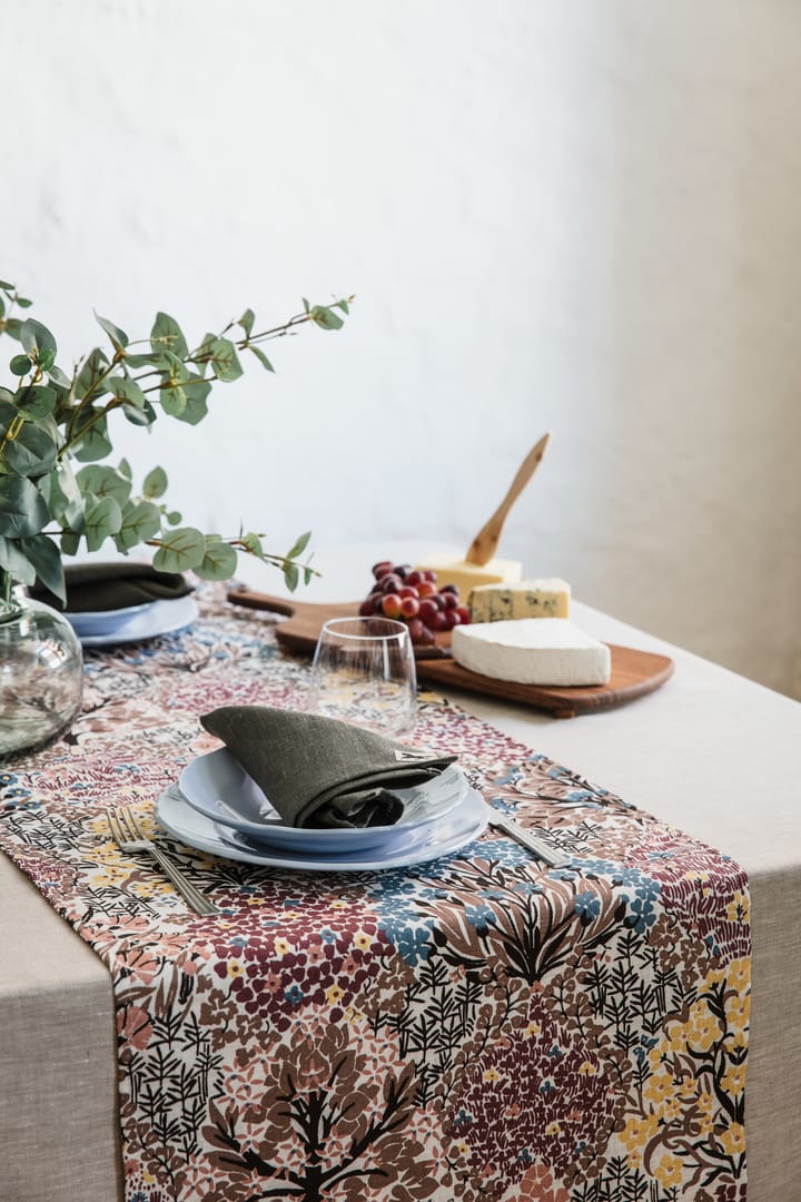 Botanical Gardern ランナー 45x150 cm, Pink brown Almedahls | アルメダールズ