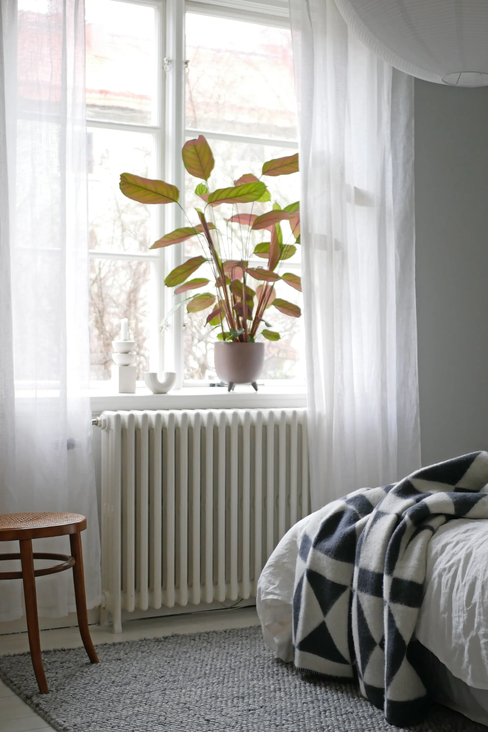 Bows ウールスロー 130x170 cm, grey Almedahls | アルメダールズ