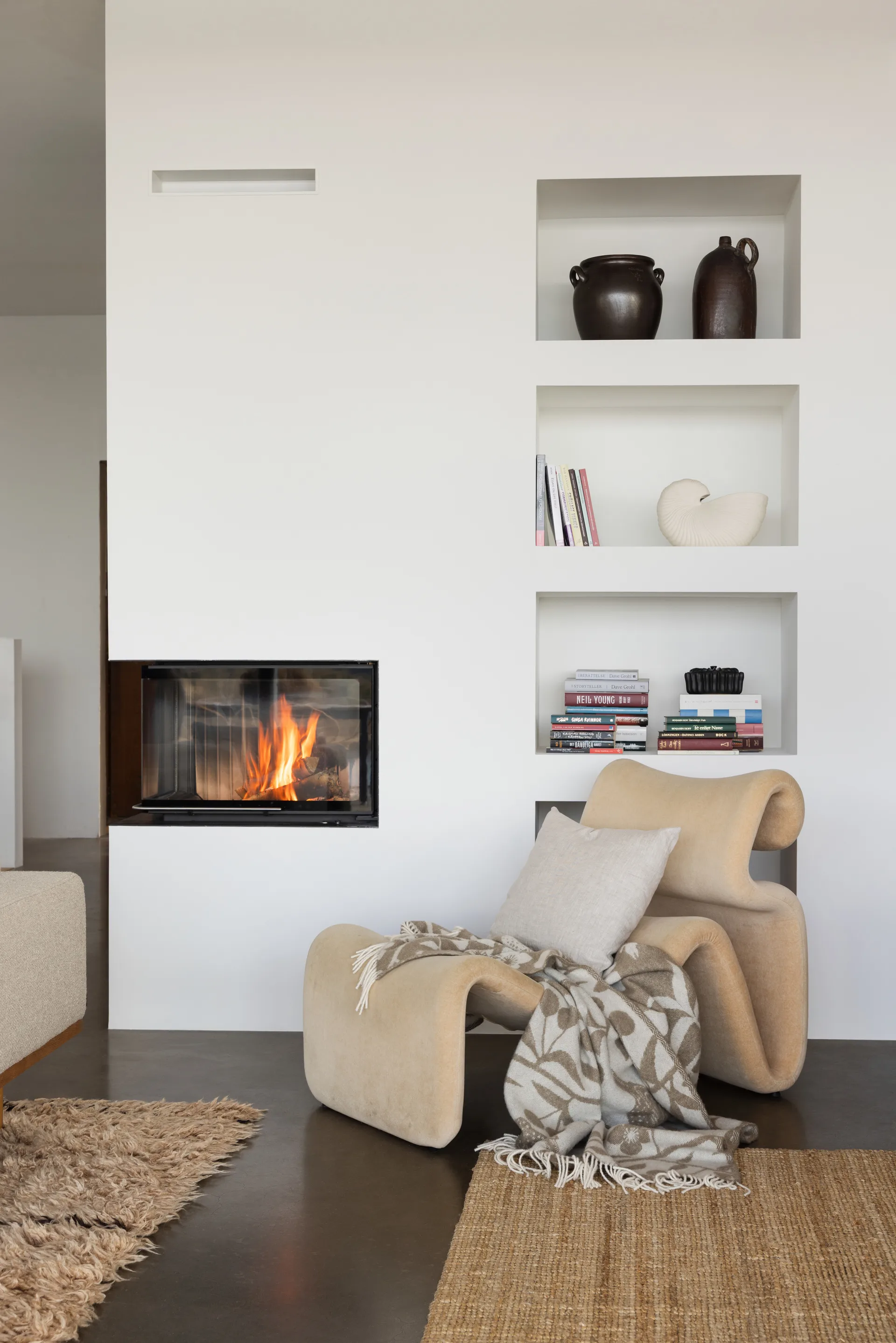 Cherry Garden スロー 130x170 cm, Brown-offwhite Almedahls | アルメダールズ