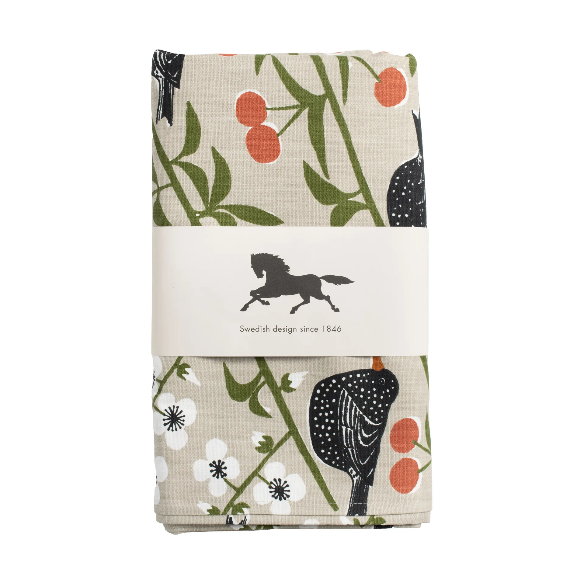 Cherry Garden テーブルクロス, Beige, 145x250 cm Almedahls | アルメダールズ