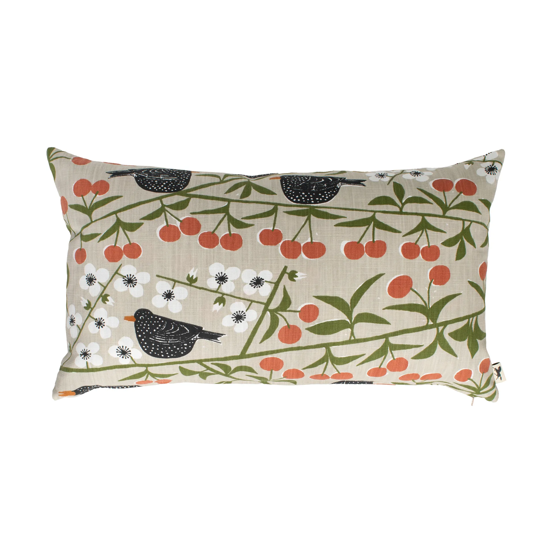 Cherry Orchard クッションカバー, Beige, 40x70 cm Almedahls | アルメダールズ