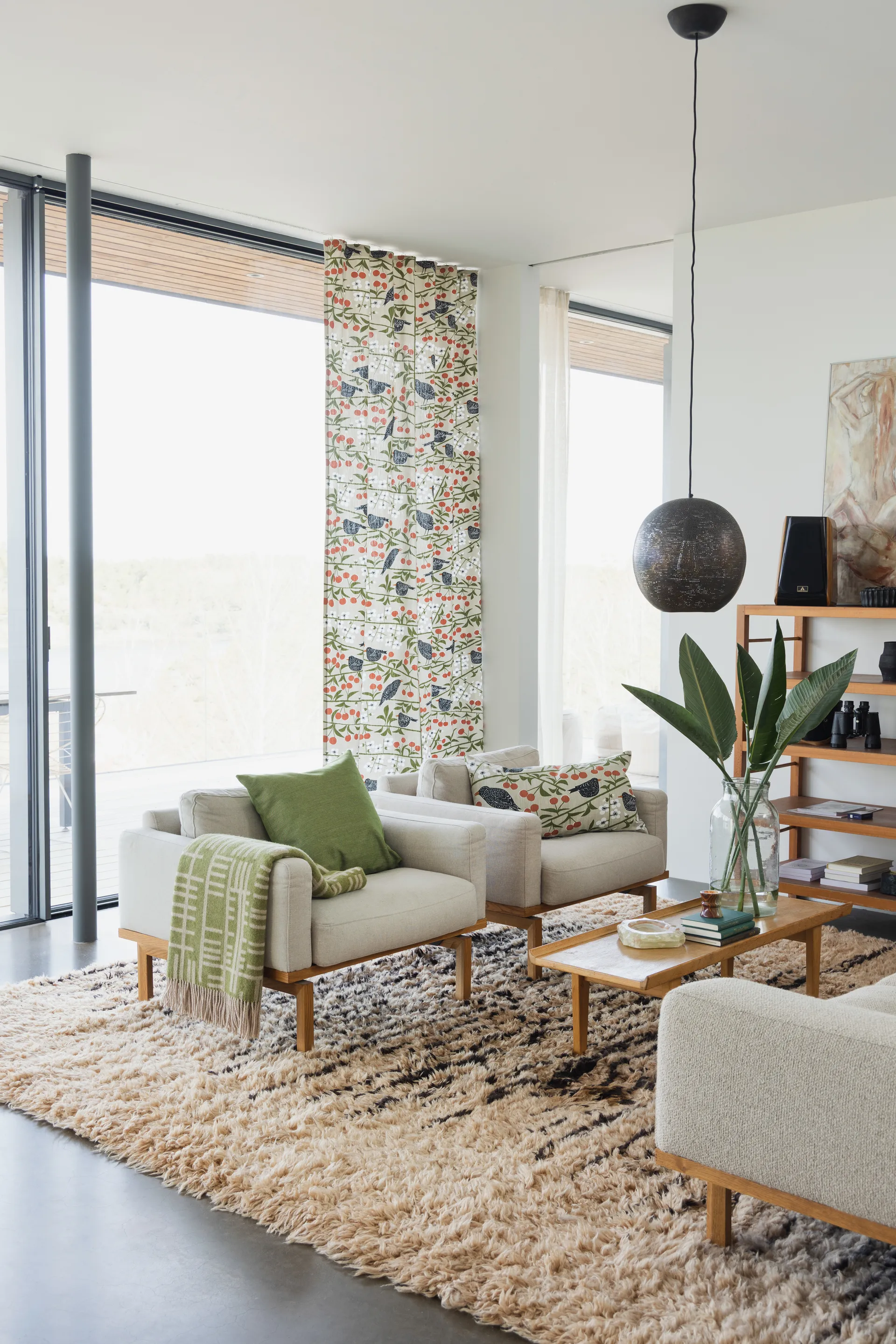 Cherry Orchard クッションカバー, Beige, 40x70 cm Almedahls | アルメダールズ