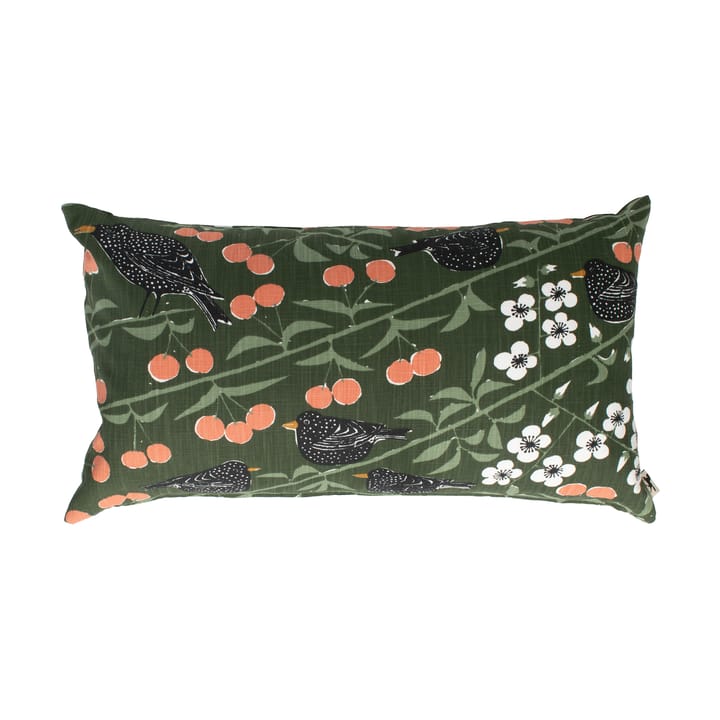 Cherry Orchard クッションカバー - Dark green, 40x70cm - Almedahls | アルメダールズ