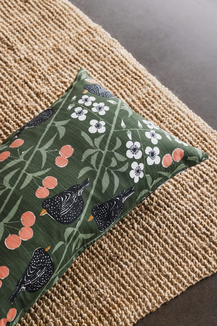 Cherry Orchard クッションカバー, Dark green, 40x70cm Almedahls | アルメダールズ
