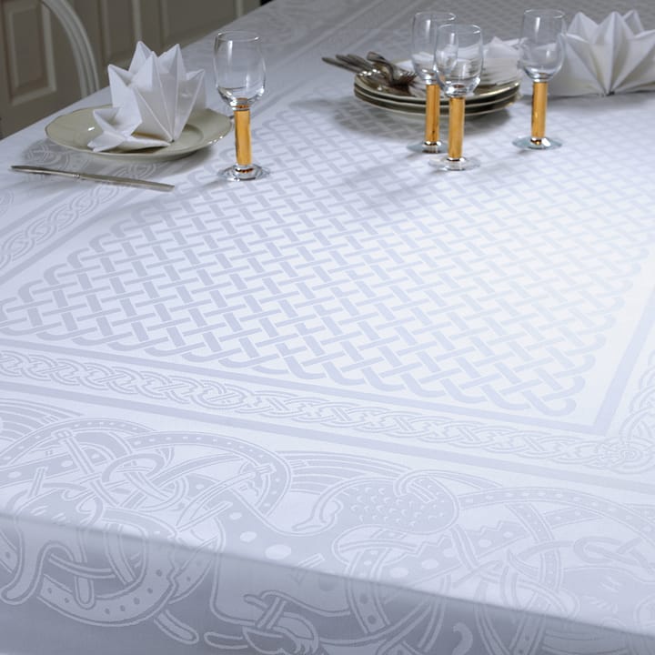 Draken テーブルクロス 150x300 cm, White Almedahls | アルメダールズ