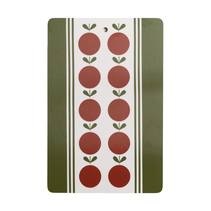 Fruit and cake サービングボード - Red-green, 20x30 cm - Almedahls | アルメダールズ