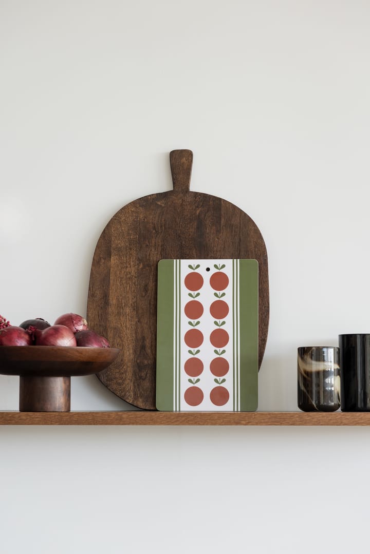 Fruit and cake サービングボード, Red-green, 20x30 cm Almedahls | アルメダールズ