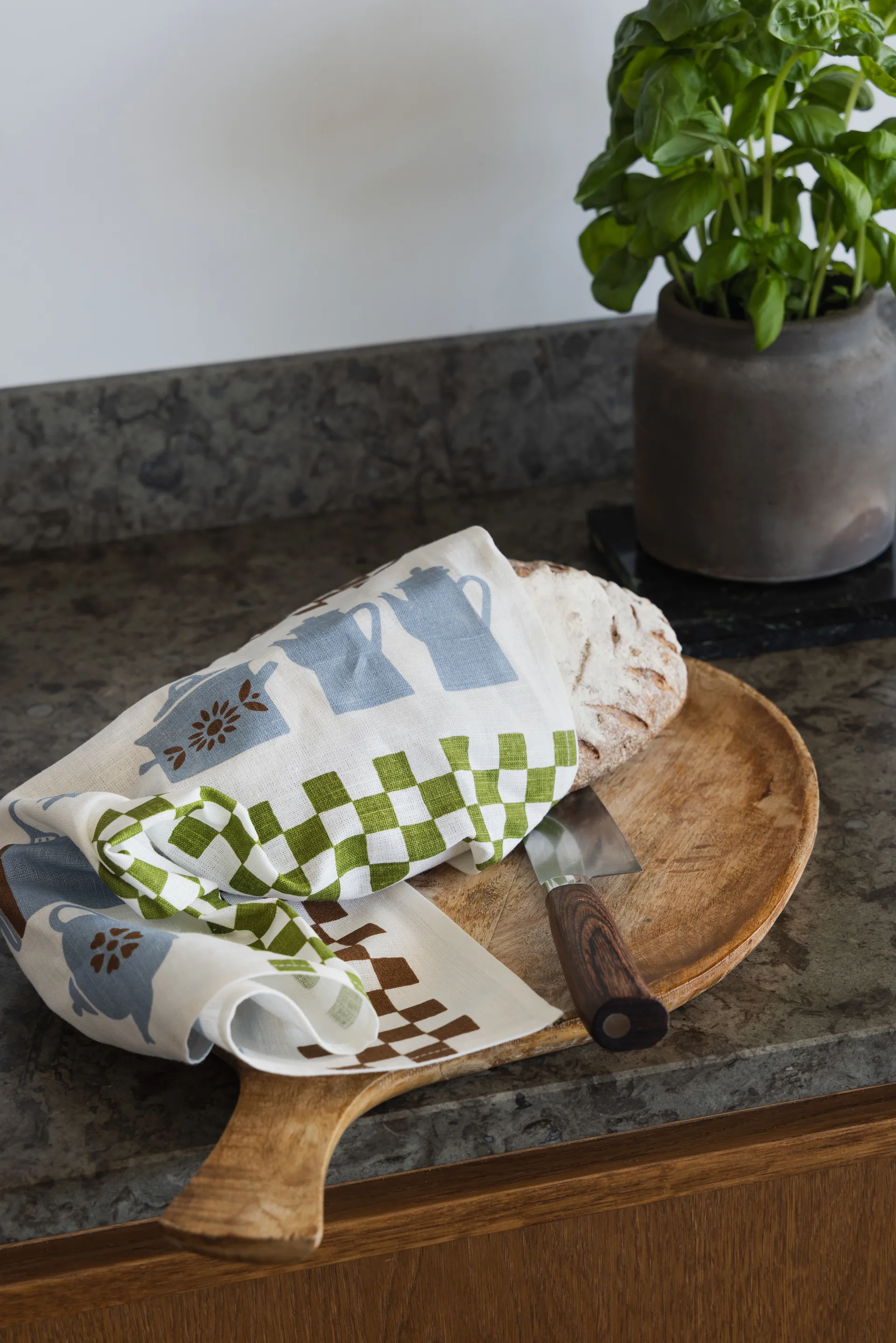 Grytskåpet キッチンタオル 47x70 cm, Multi-blue-green Almedahls | アルメダールズ