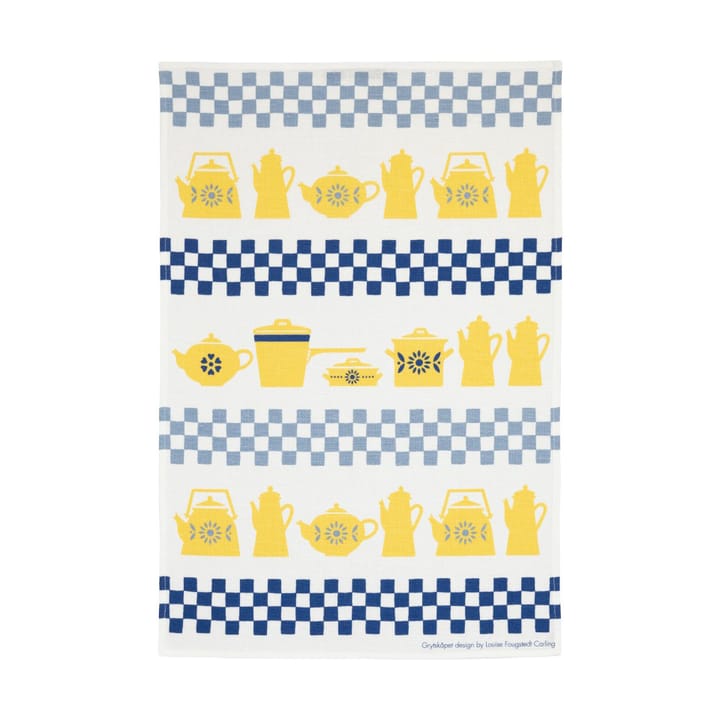 Grytskåpet キッチンタオル 47x70 cm - Multi-yellow-blue - Almedahls | アルメダールズ