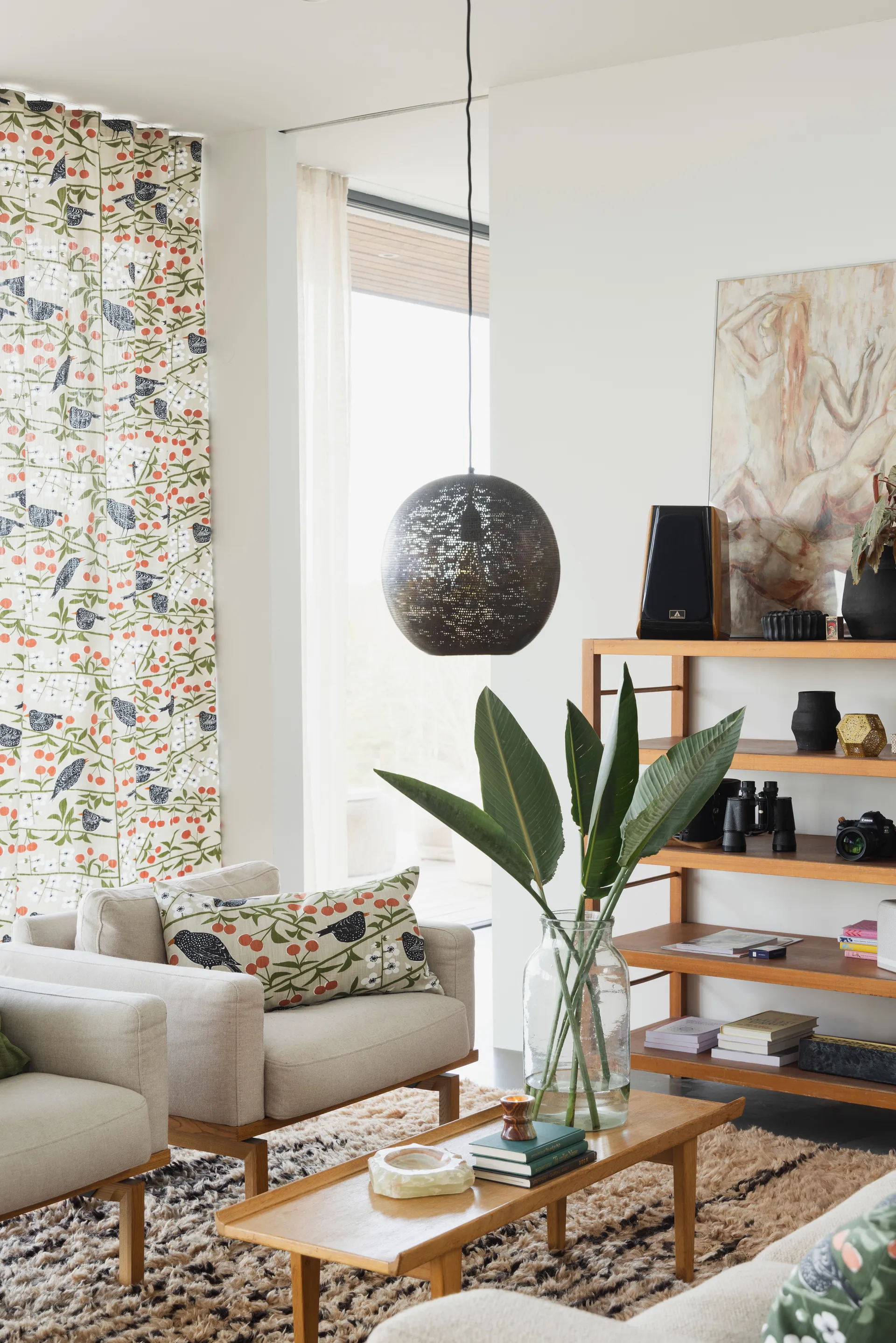 Körsbärsträdgården ファブリック, Beige Almedahls | アルメダールズ