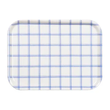 Kristina トレイ 20x27 cm - White-Blue - Almedahls | アルメダールズ