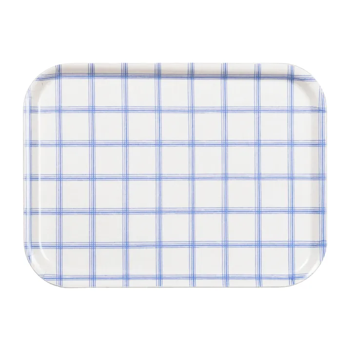 Kristina トレイ 20x27 cm - White-Blue - Almedahls | アルメダールズ