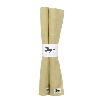 Linen ランチョンマット 34x45 cm 2パック - Olive - Almedahls | アルメダールズ