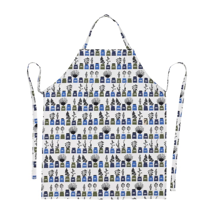 Persons spice cabinet エプロン small pattern - Blue - Almedahls | アルメダールズ