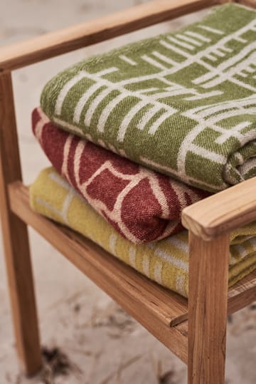 Pickepin スロー 130x170 cm - Moss green-beige - Almedahls | アルメダールズ