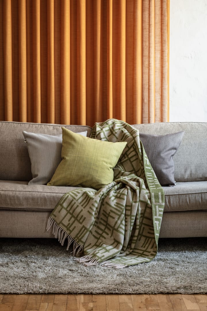 Pickepin スロー 130x170 cm, Moss green-beige Almedahls | アルメダールズ