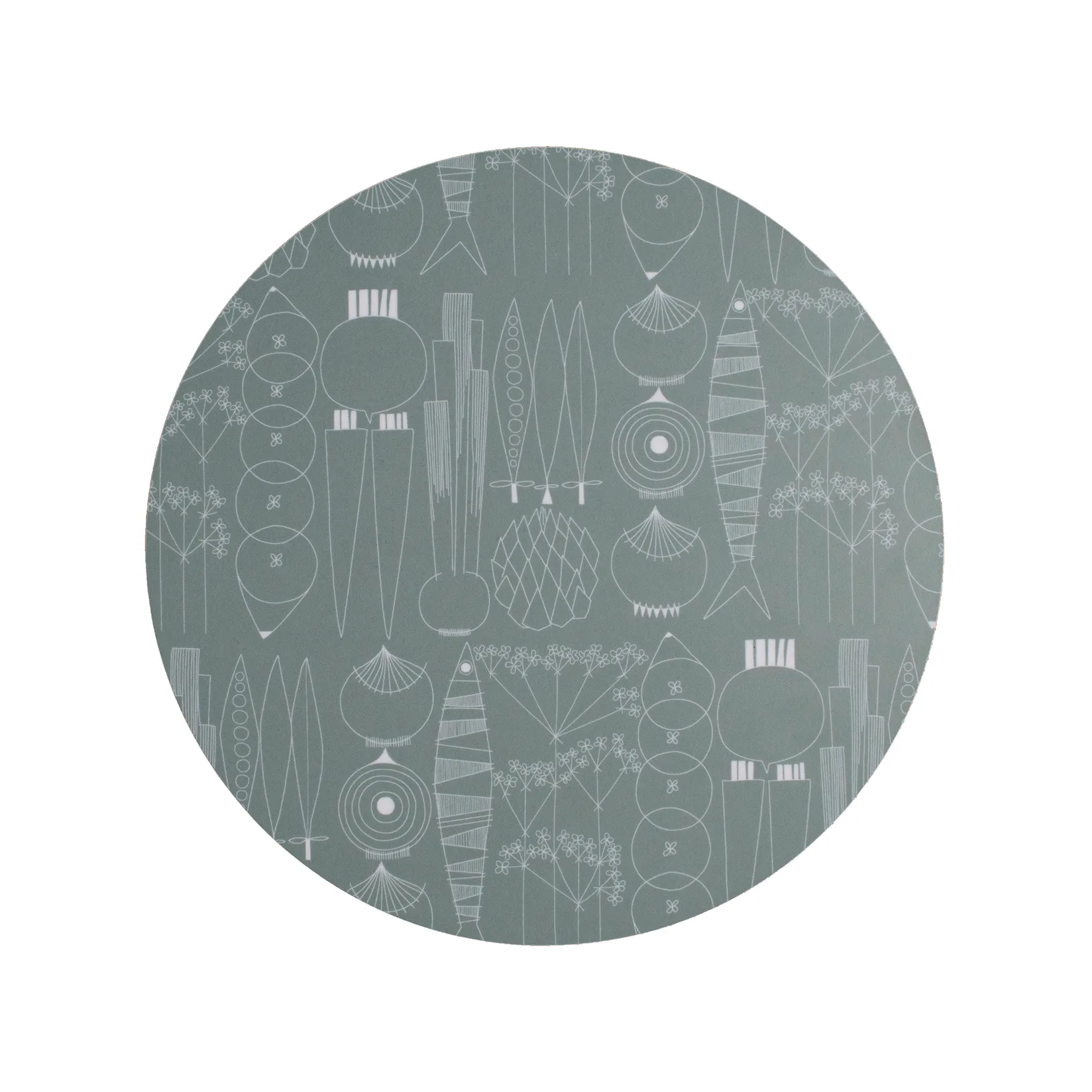 Picknick 鍋敷き Ø21 cm, green-grey Almedahls | アルメダールズ