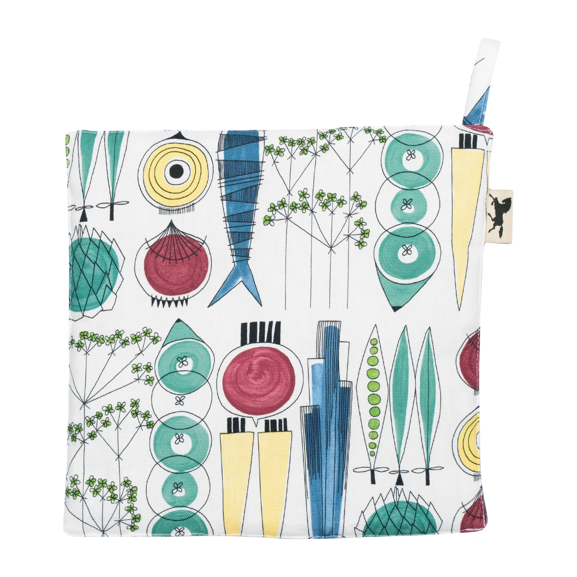 Picknick オーブンミット 23x23 cm small pattern, Multi Almedahls | アルメダールズ