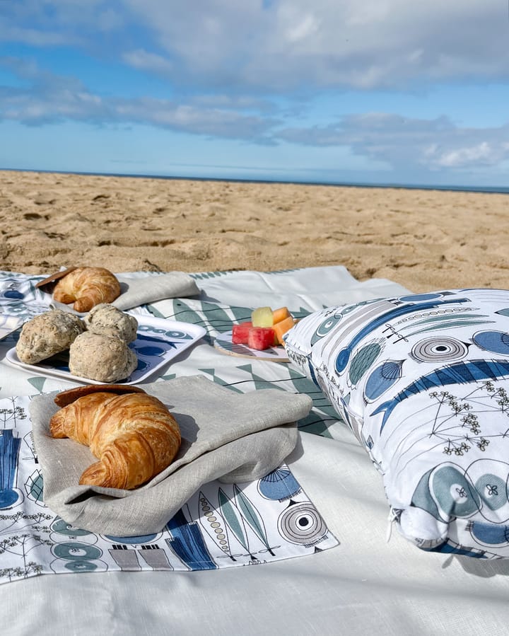 Picknick プレースマット 34x45 cm 2-pack, Blue-beige Almedahls | アルメダールズ