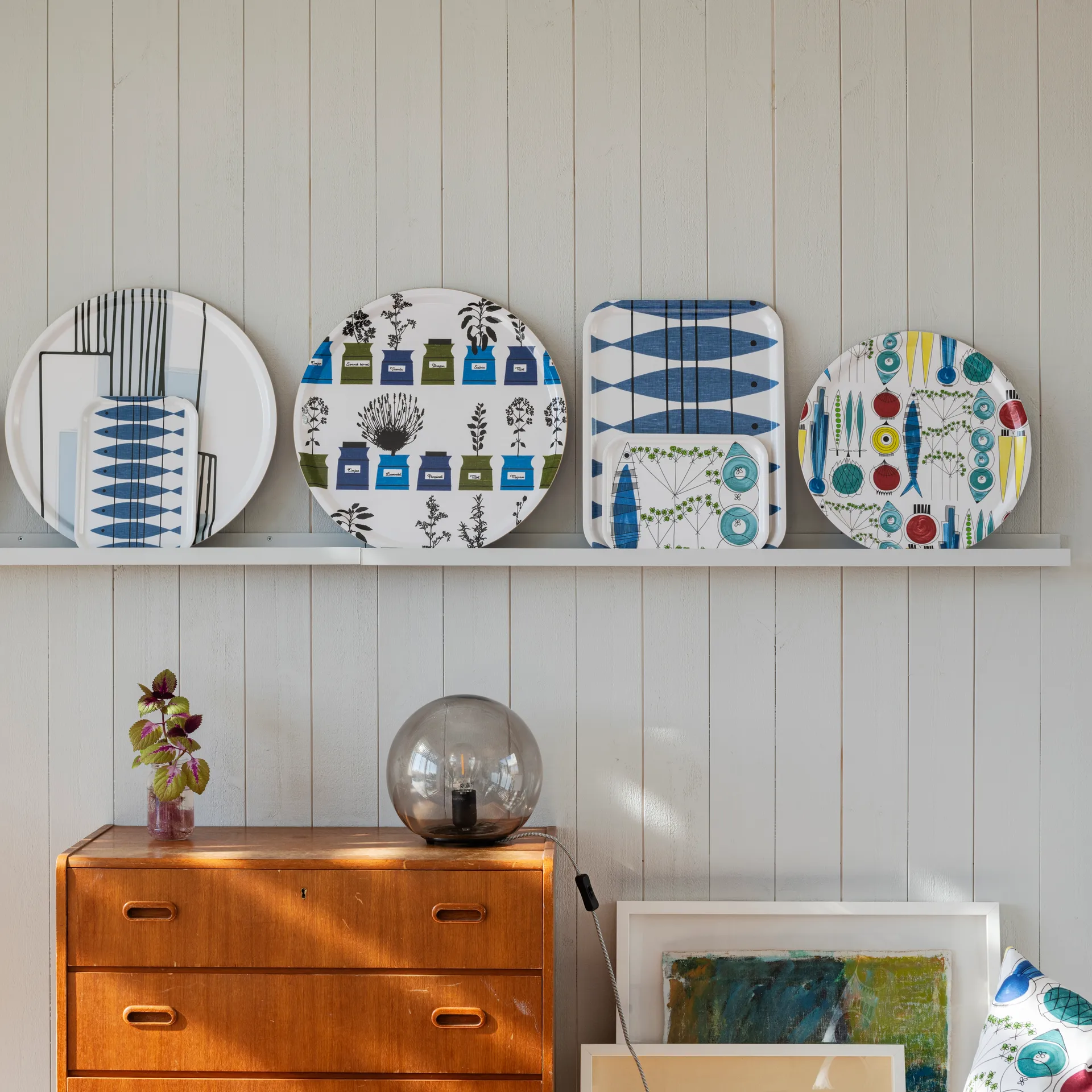 Picknick ラウンド トレイ Ø38 cm, Multi Almedahls | アルメダールズ