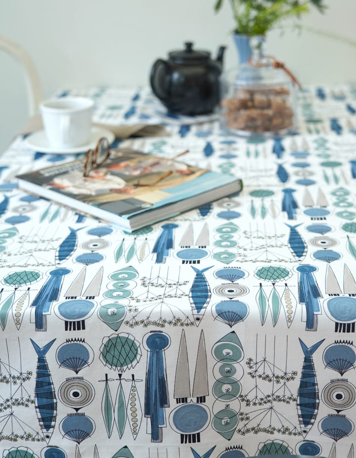 Picknick ファブリック, Blue-beige Almedahls | アルメダールズ