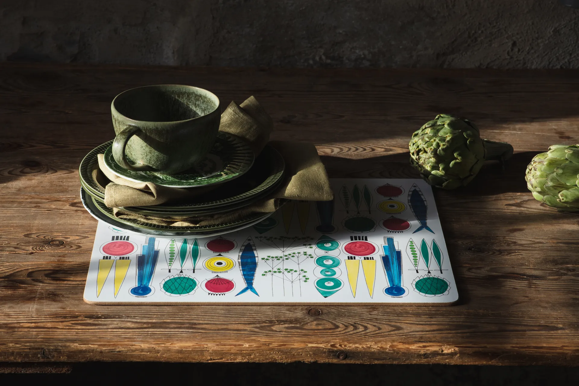 Picknick プレースマット cork 2パック, 30x40 cm Almedahls | アルメダールズ