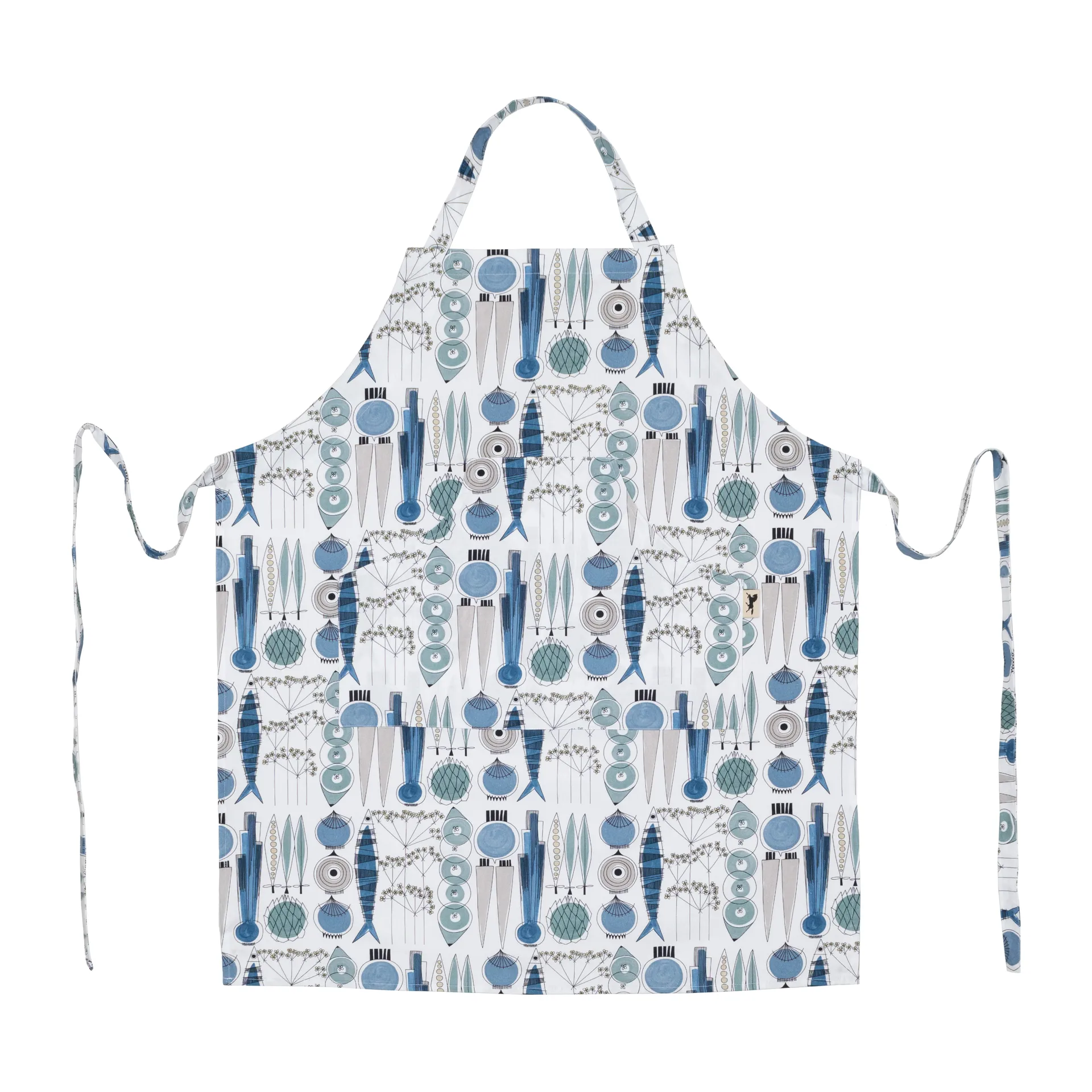 Picknick エプロン small pattern, Blue-beige Almedahls | アルメダールズ