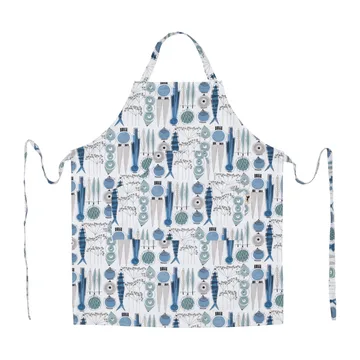 Picknick エプロン small pattern - Blue-beige - Almedahls | アルメダールズ