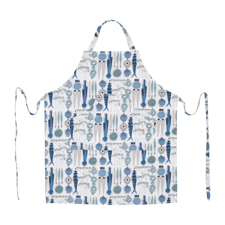 Picknick エプロン small pattern - Blue-beige - Almedahls | アルメダールズ