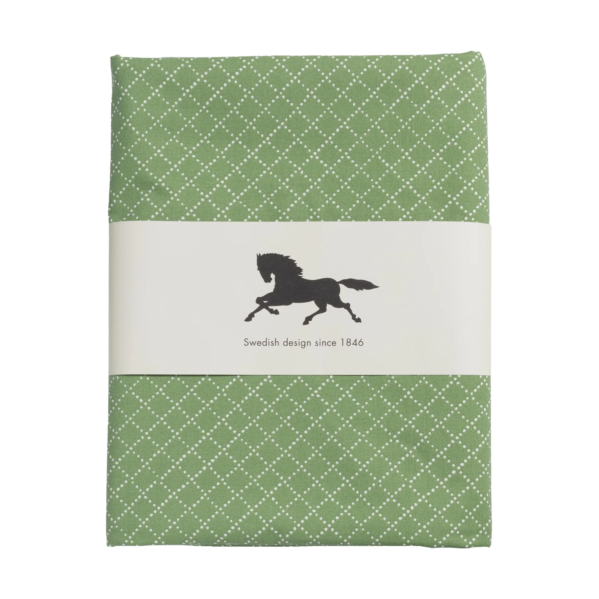 Prickruta テーブルクロス 145x250 cm, Green Almedahls | アルメダールズ