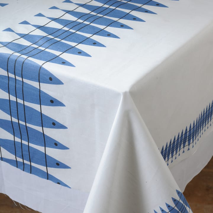 Sill オイルクロス 145x220 cm, blue Almedahls | アルメダールズ