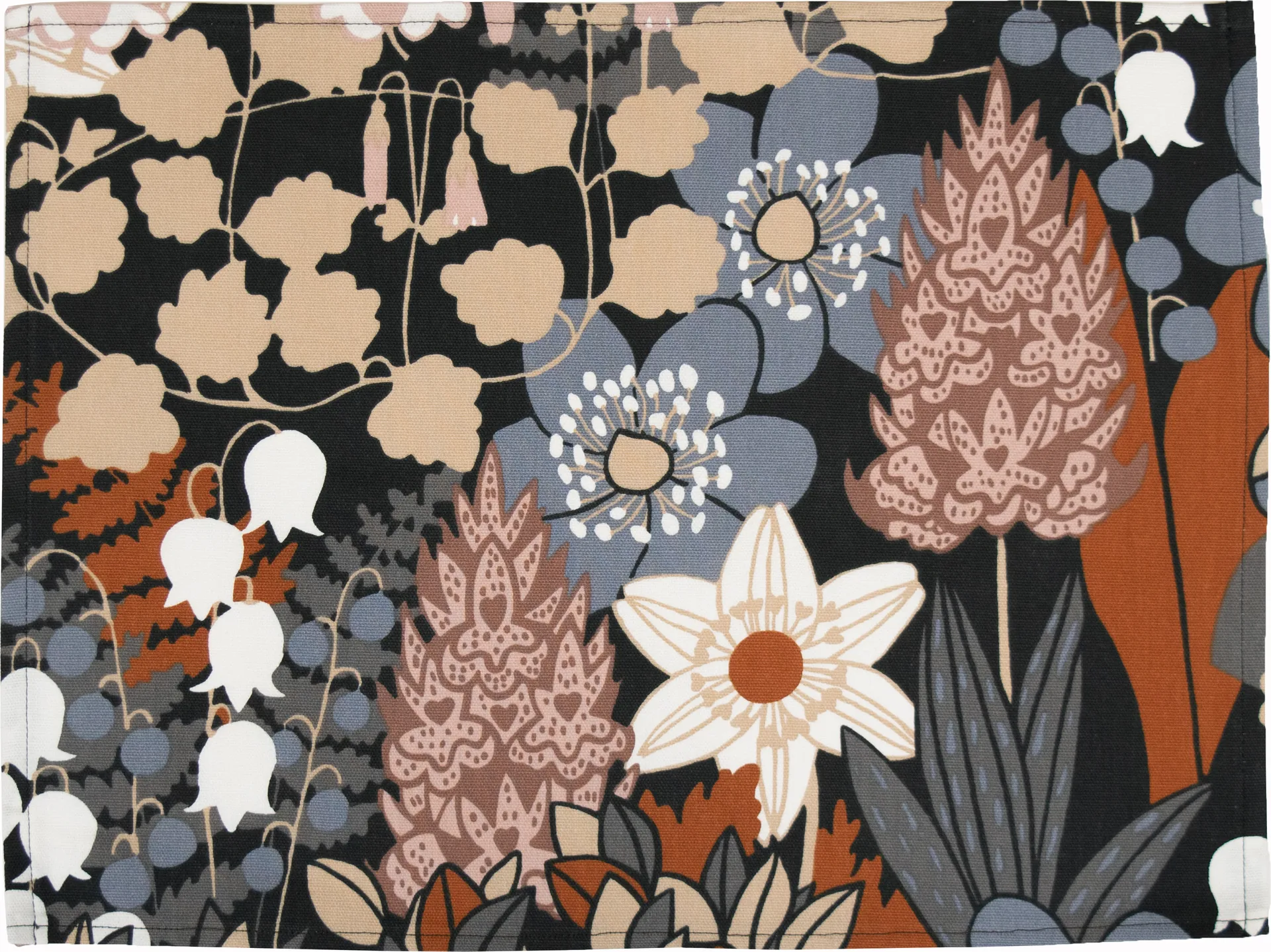 Skogen プレースマット 34x45 cm 2枚セット, Blue-brown Almedahls | アルメダールズ