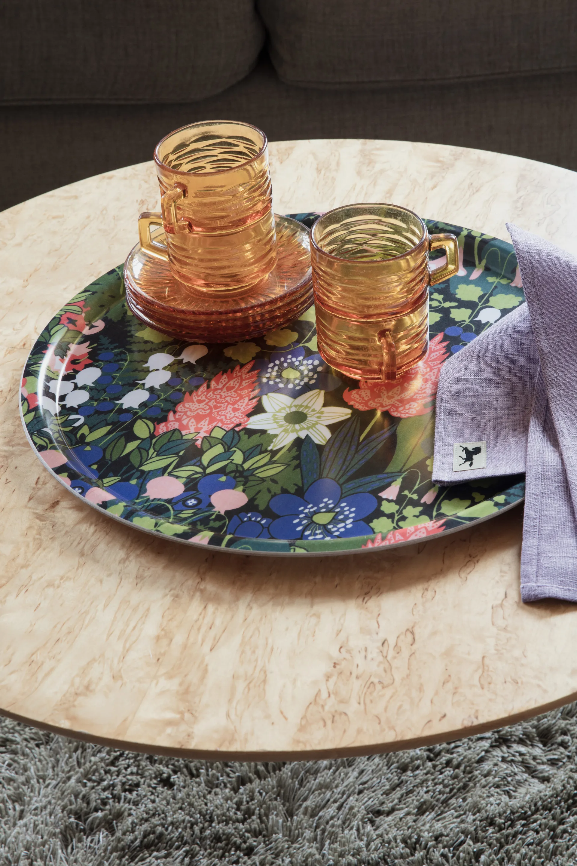 Skogen トレイ Ø38 cm, Ø38 Almedahls | アルメダールズ