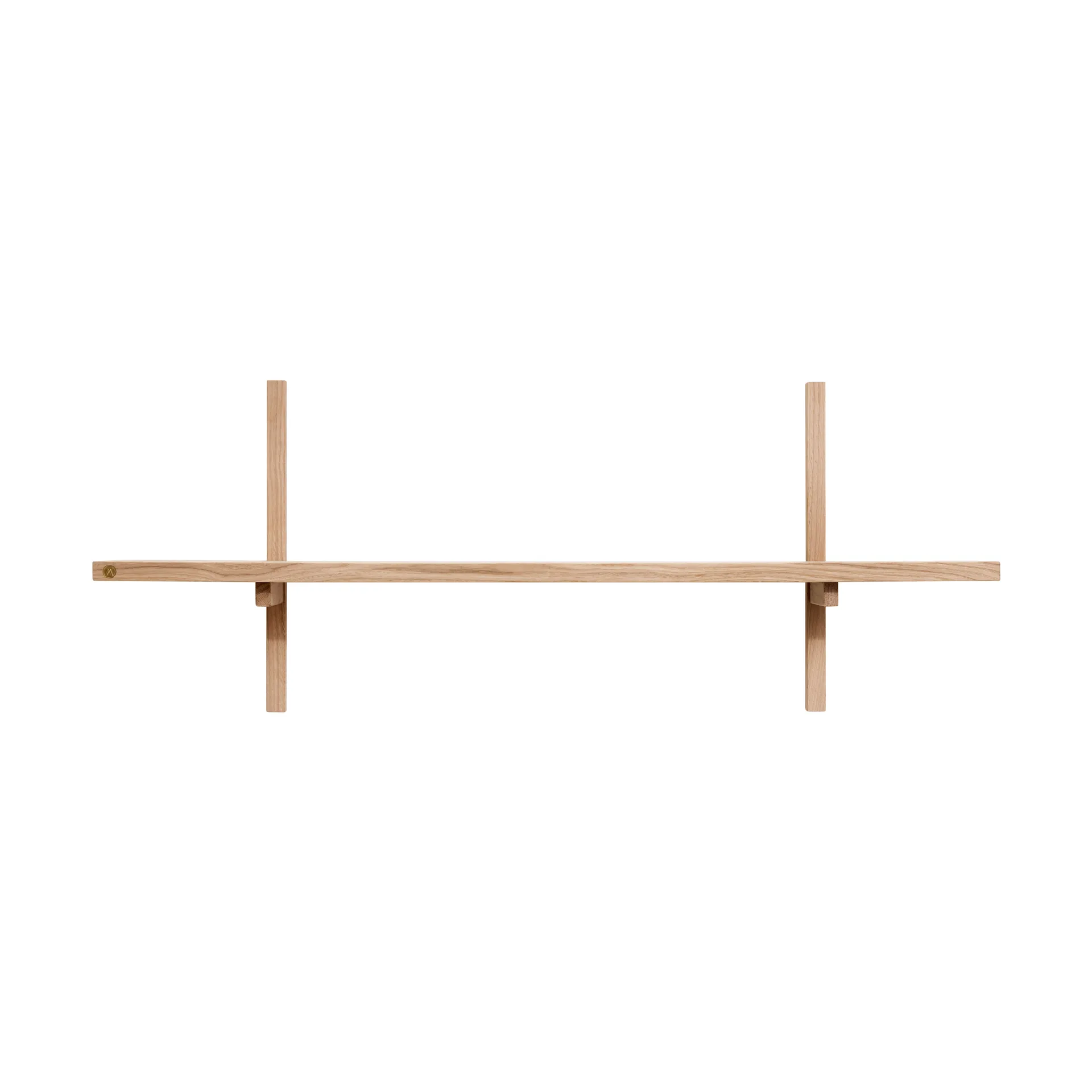 A Light シェルフ ウォールシェルフ 90x21x35 cm, Oak Andersen Furniture
