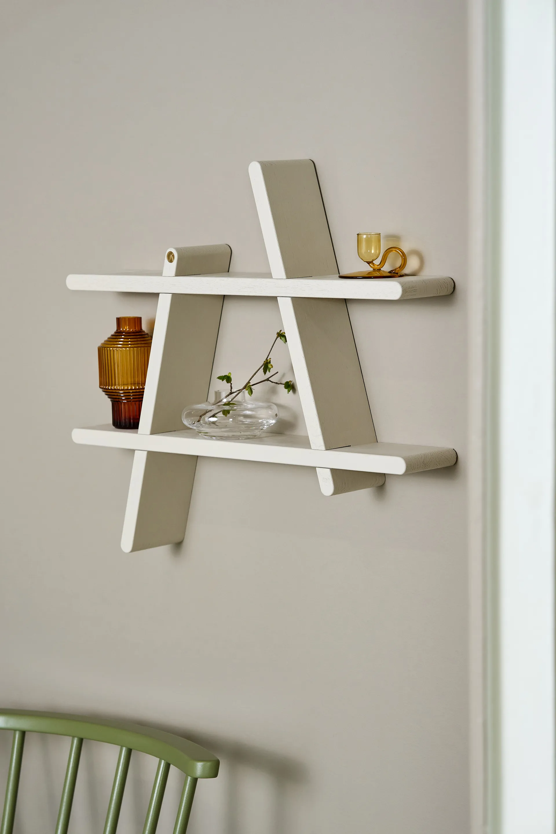 A-シェルフ ウォールシェルフ 特別版, Light beige M 52x9x46 cm Andersen Furniture