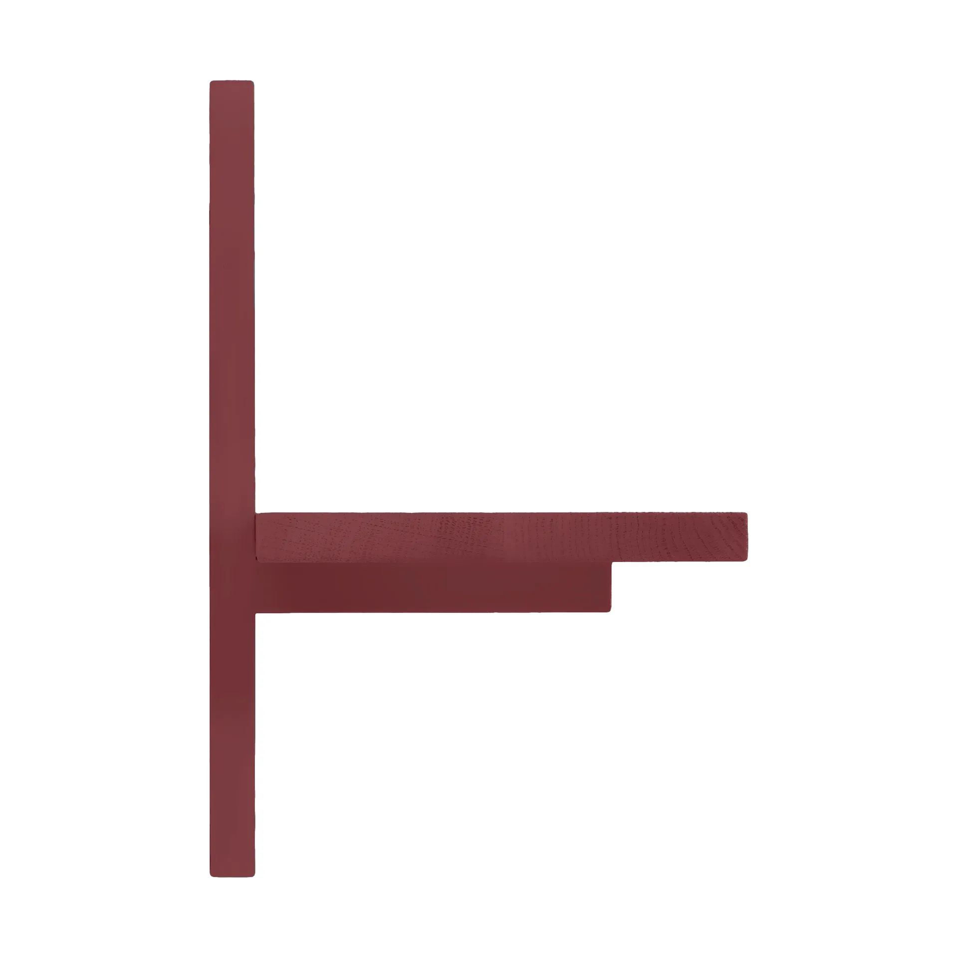 A-Light シェルフ ウォールシェルフ 特別版, Wine red 90x21x35 cm Andersen Furniture