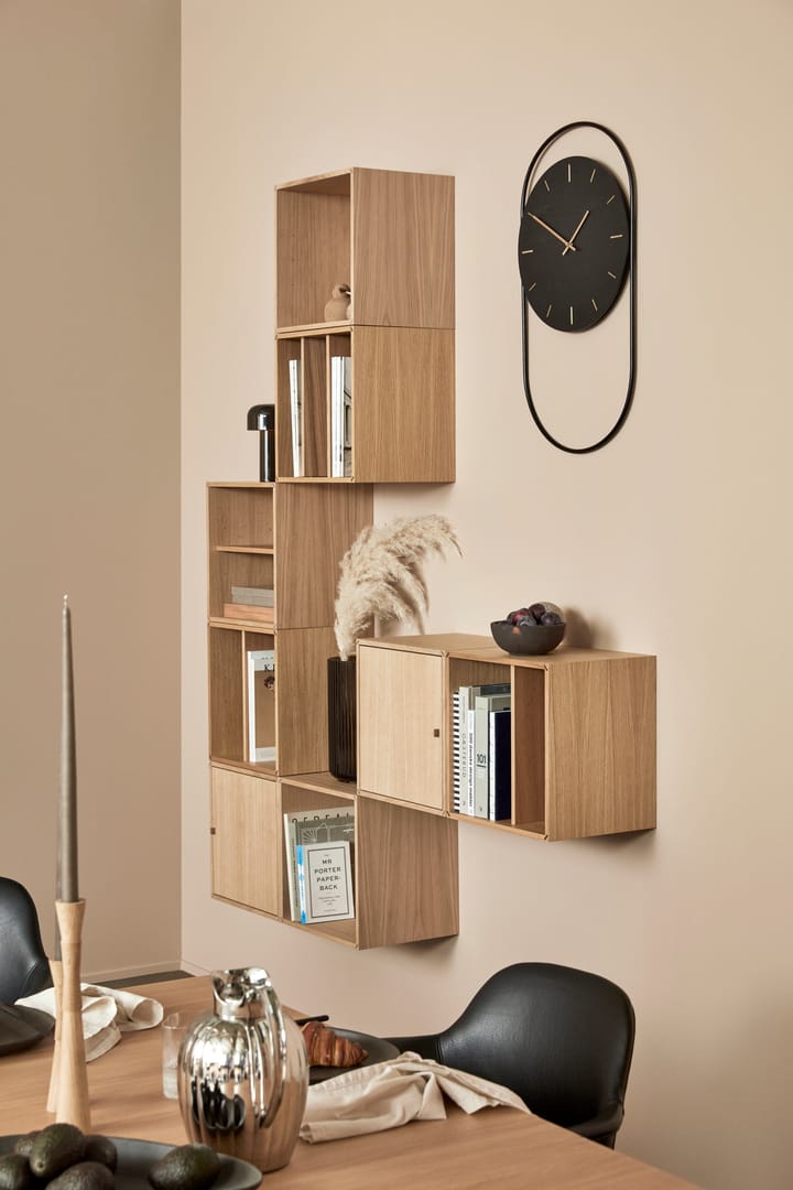 A-Wall 壁時計 41x76 cm, Black-brass Andersen Furniture | アンデルセンファーニチャー