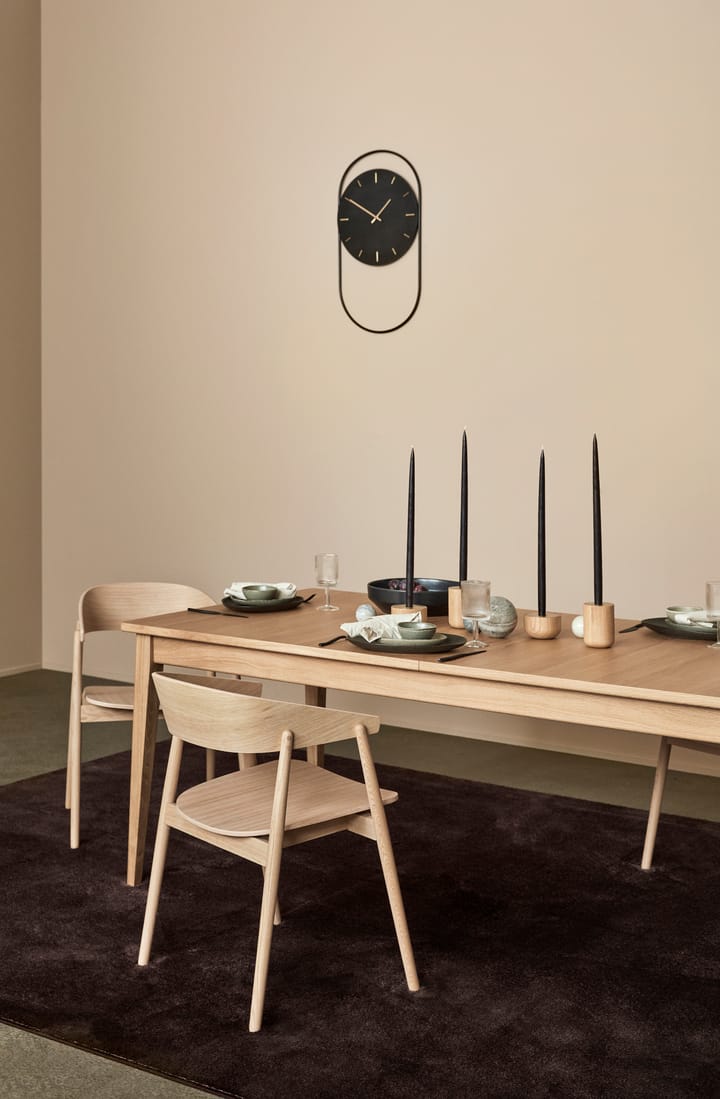 A-Wall 壁時計 41x76 cm, Black-brass Andersen Furniture | アンデルセンファーニチャー