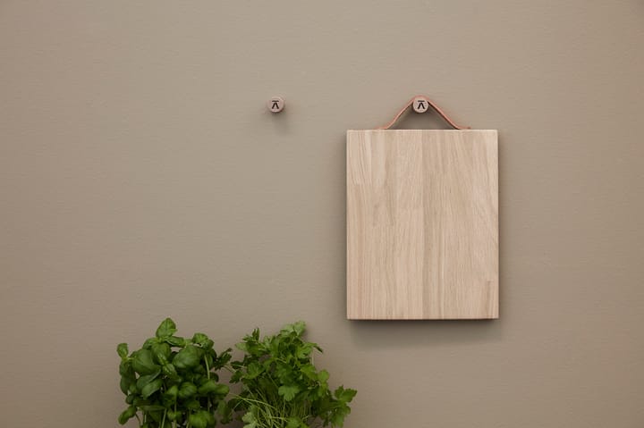 Andersen カッティングボード & レザーハンドル Medium 24x30 cm, Oak Andersen Furniture | アンデルセンファーニチャー