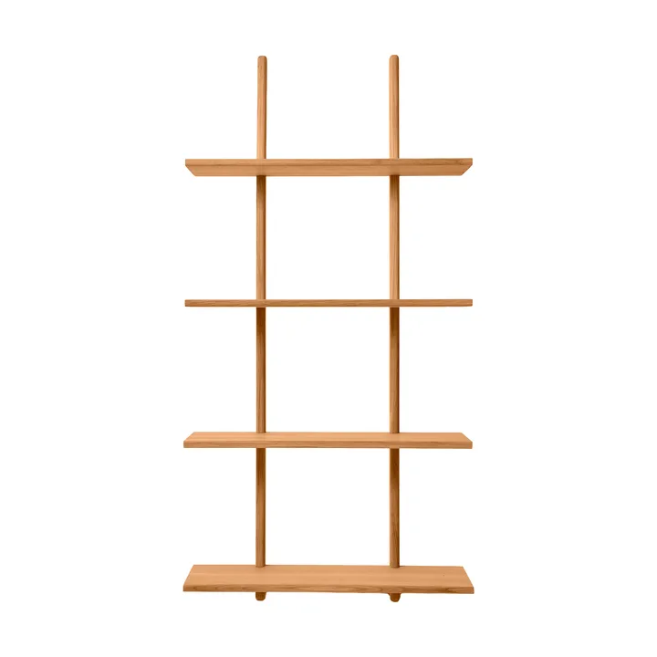 Essence ウォールシェルフ - Oiled Natural Oak, 70x25x140 cm - Andersen Furniture
