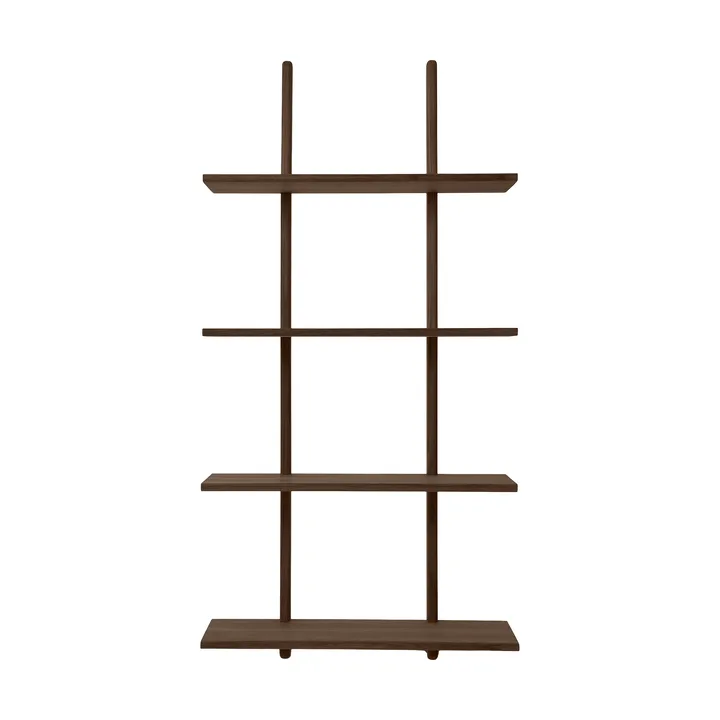 Essence ウォールシェルフ - Smoked Oiled Oak, 70x25x140 cm - Andersen Furniture