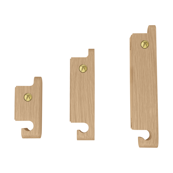 Multi Hooks フック 3セット - Oak - Andersen Furniture