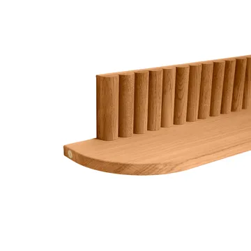 Pillar ウォールシェルフ - Oiled Natural Oak, 78x15x12 cm - Andersen Furniture